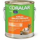 Coral Coralar Acrílico Mais Brilho e Proteção 3,6 L