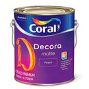 Coral Decora Matte Extra Fosco Branco Neve 3,2 L
