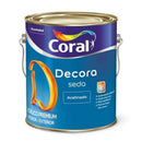 Coral Decora Seda Acetinado Branco Neve 3,2 L